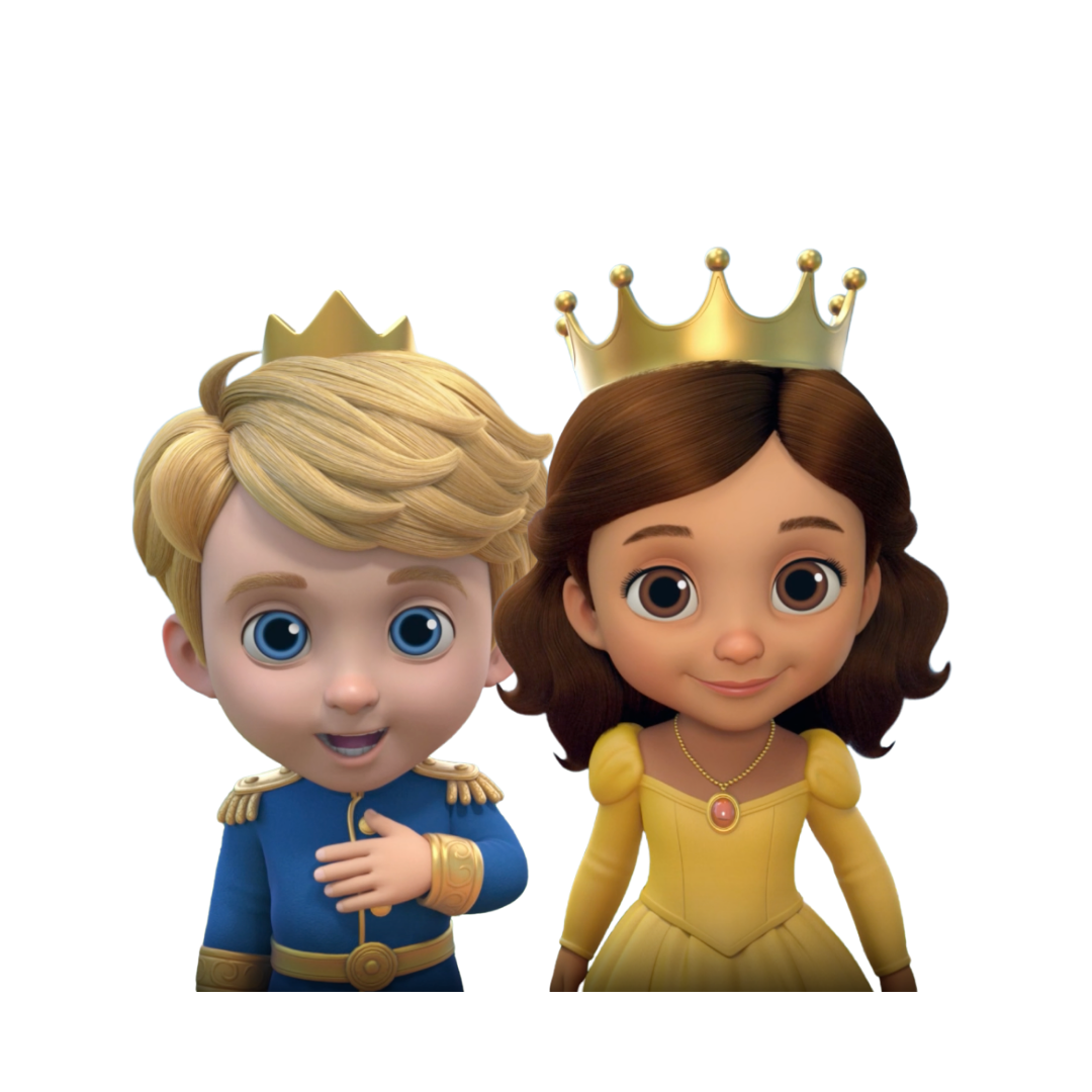 Royal Academy — a prince and princess character pair